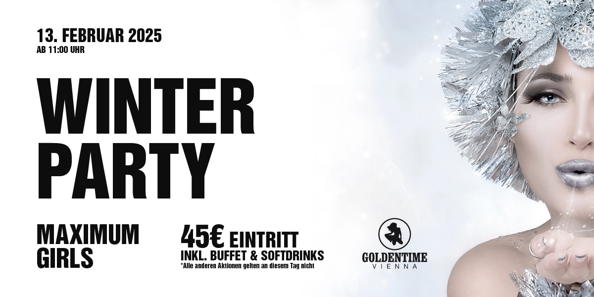 Winterparty am 13. Februar